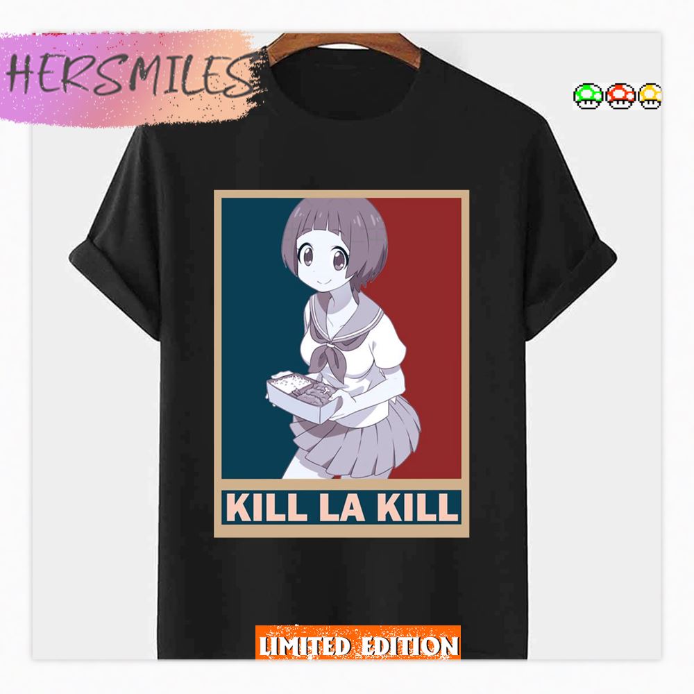 Mako Mankanshoku Kill La Kill Kiru Ra Kiru Vintage Hope Style Vector Anime Design Shirt