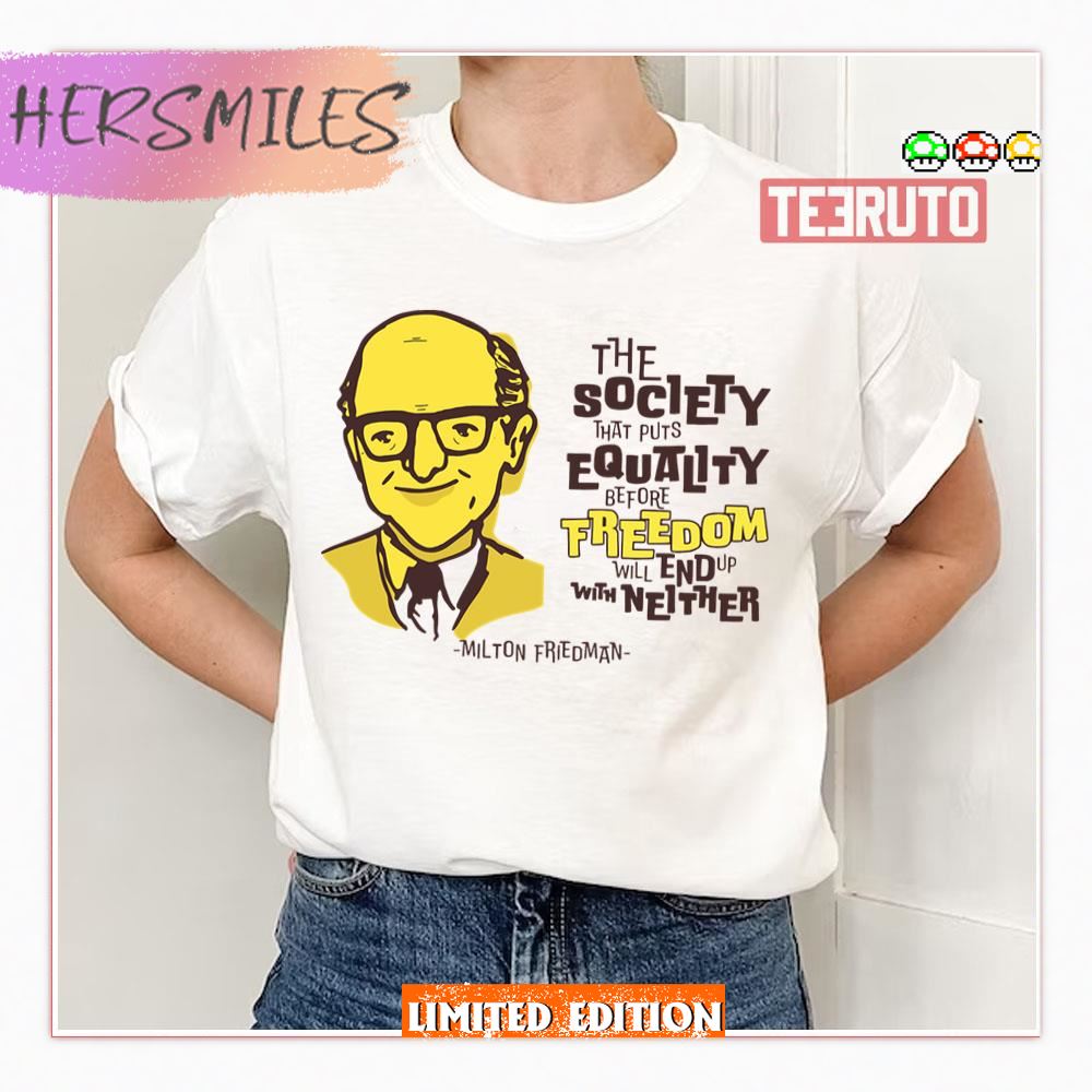 Milton Friedman Aerosmith Shirt