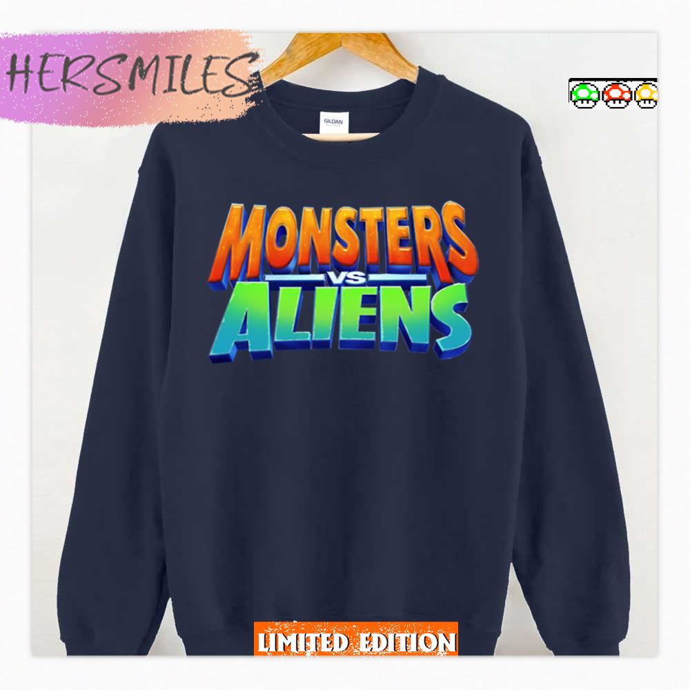 Monsters Vs Aliens Logo Shirt Monsters Vs Aliens Logo Shirt