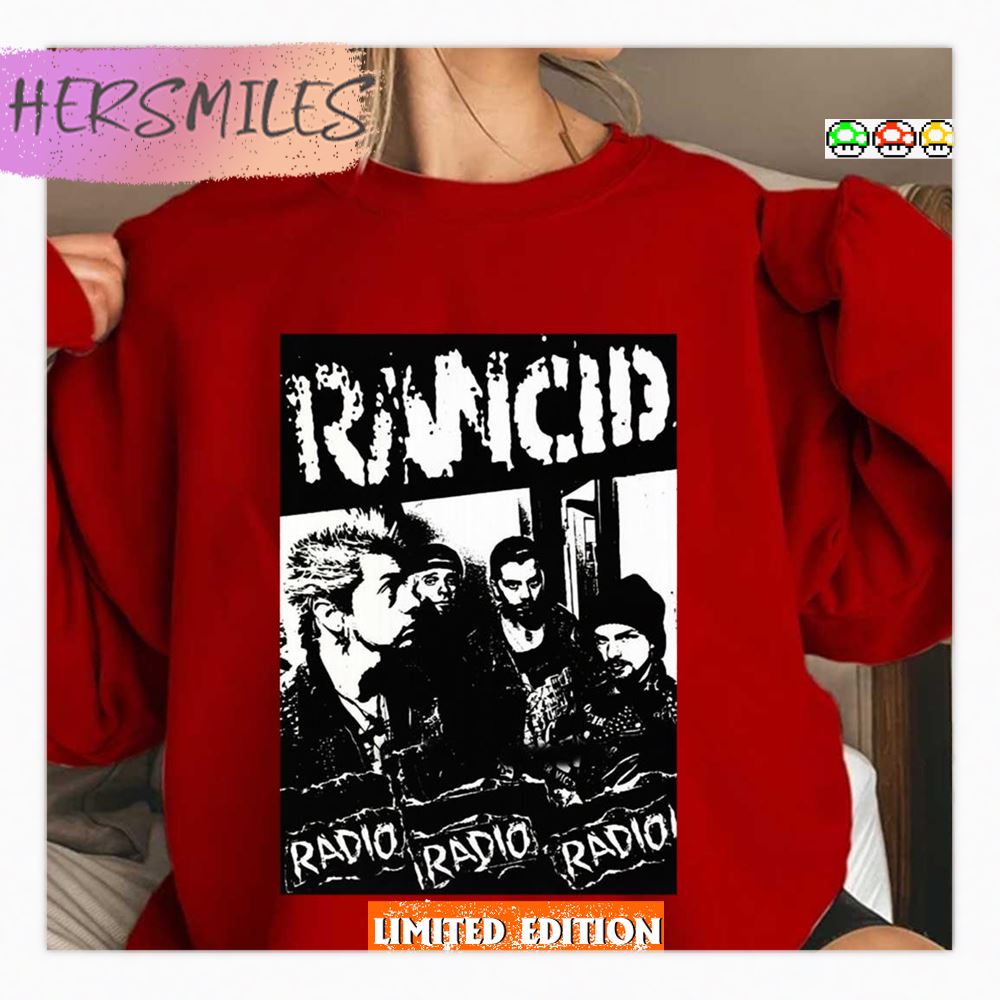 Most Popular Music Rancid Radio Radio Radio Shirt Most Popular Music Rancid Radio Radio Radio Shirt