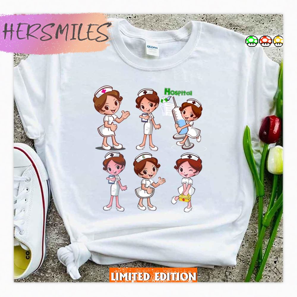 National Nurses Week Cute Chibi Shirt National Nurses Week Cute Chibi Shirt