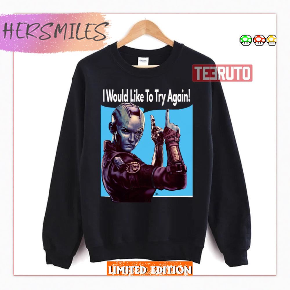 Nebula Can Do It Guardians Of The Galaxy Shirt Nebula Can Do It Guardians Of The Galaxy Shirt