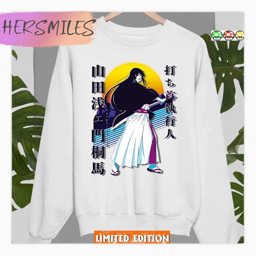 Neon Retro Toma Hell's Paradise Jigokuraku Shirt Neon Retro Toma Hell's Paradise Jigokuraku Shirt