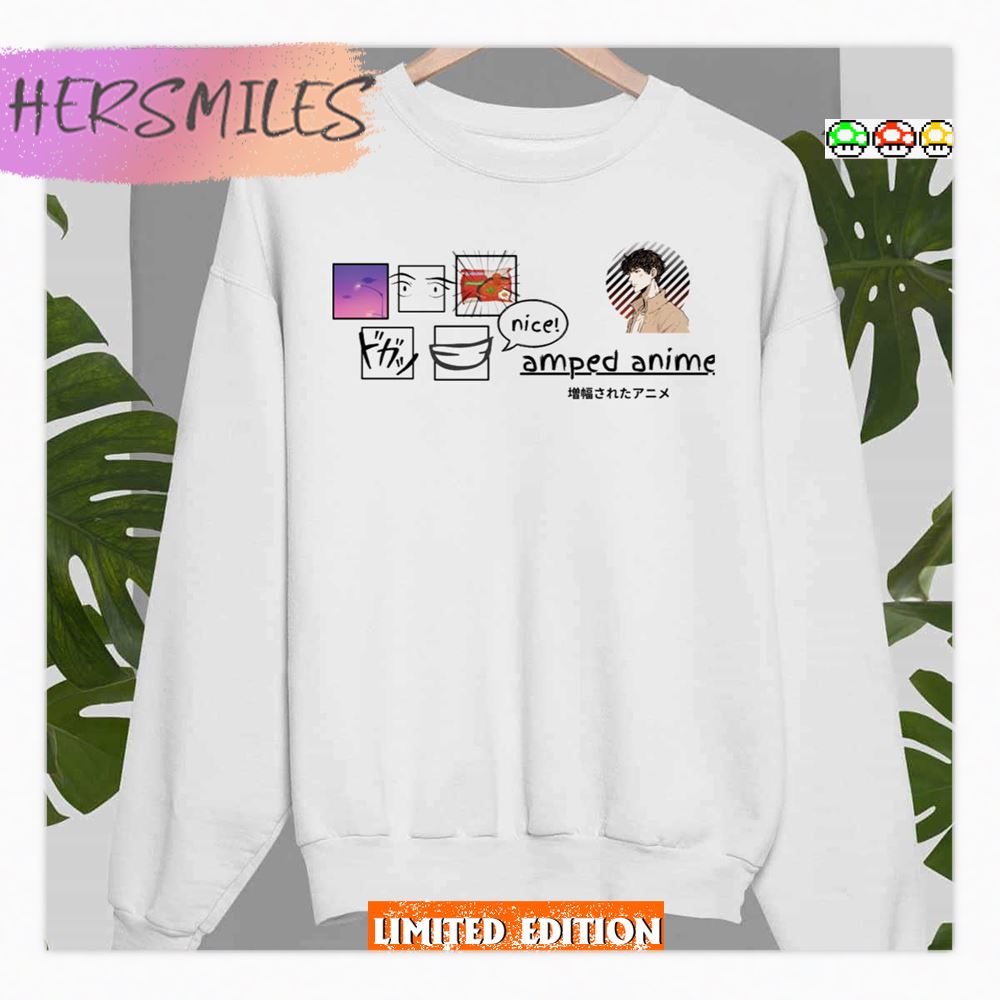 Nice Amped Anime Japanese Shirt Nice Amped Anime Japanese Shirt