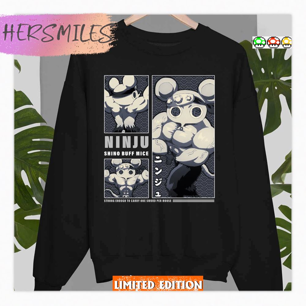 Ninju Shino Buff Mice Demon Slayer Kimetsu No Yaiba Shirt Ninju Shino Buff Mice Demon Slayer Kimetsu No Yaiba Shirt