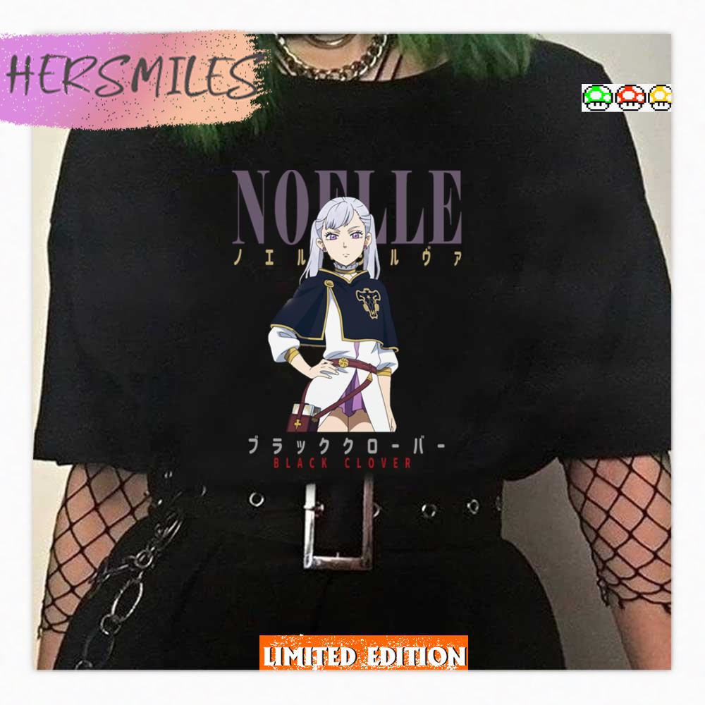 Noelle Silva Black Clover Magic Knight Shirt Noelle Silva Black Clover Magic Knight Shirt