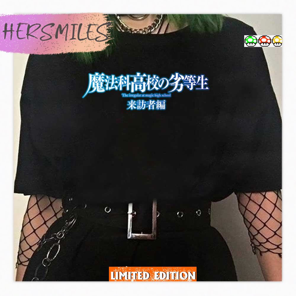 Official Logo The Irregular At Magic High School Shirt Official Logo The Irregular At Magic High School Shirt