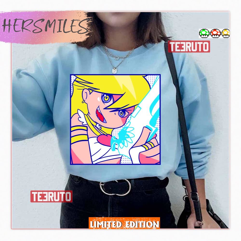 Panty Colored Anime Panty And Stocking Shirt