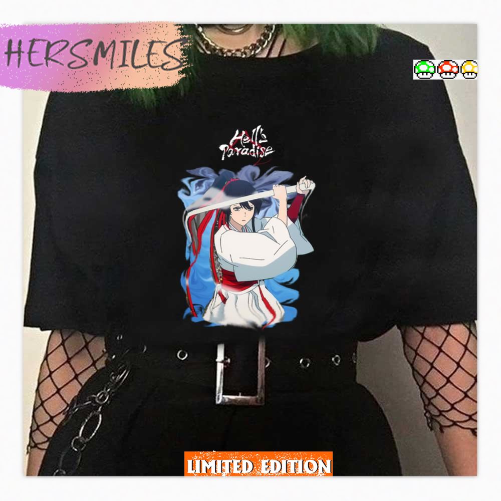 Path Of Revenge Hell's Paradise Jigokuraku Anime Manga Shirt Path Of Revenge Hell's Paradise Jigokuraku Anime Manga Shirt