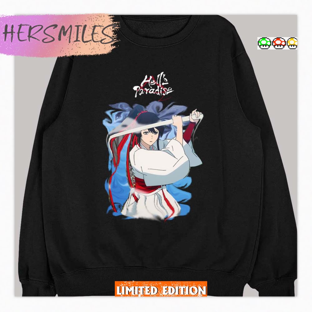 Path Of Revenge Hell’s Paradise Jigokuraku Anime Manga Shirt