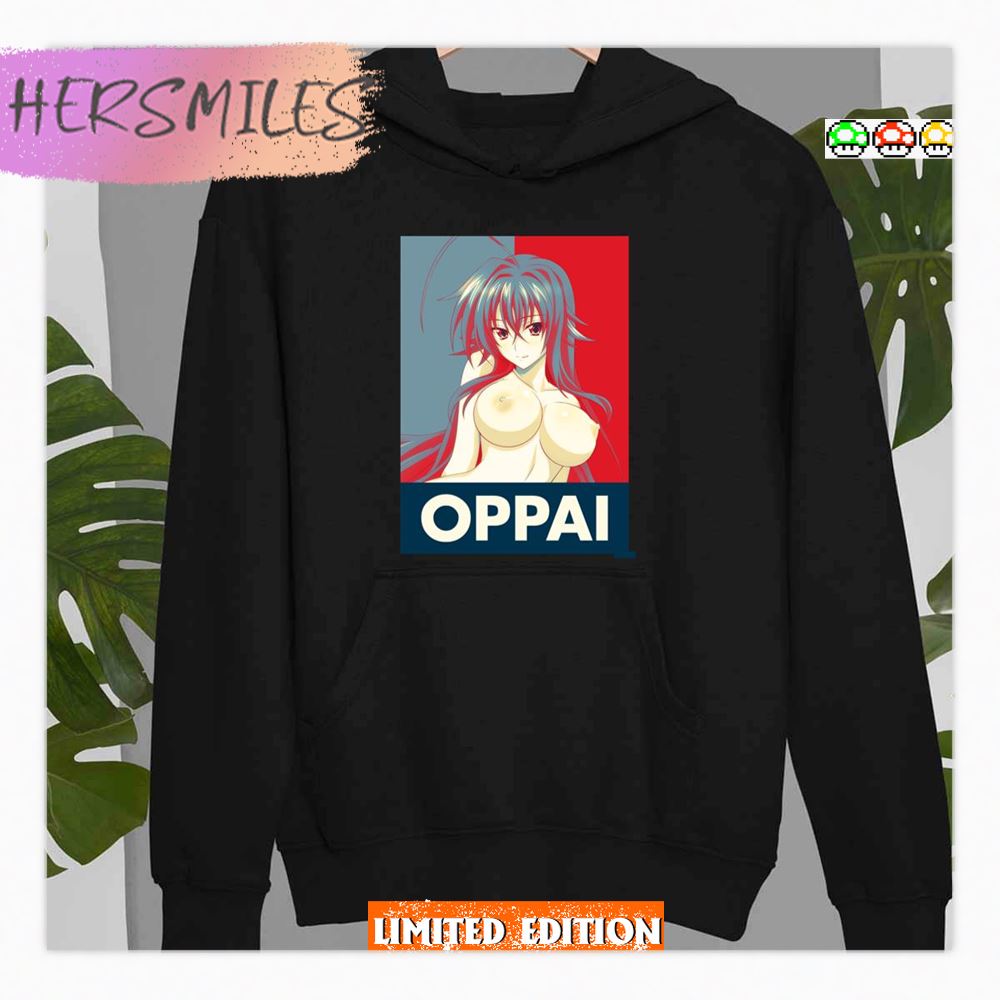 Pop Art High School Dxd Rias Gremory Oppai Shirt
