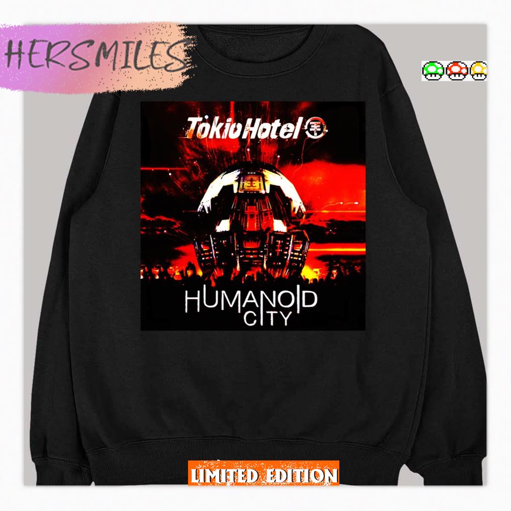 Pop Rock Tokio Hotel Humannoid City Shirt
