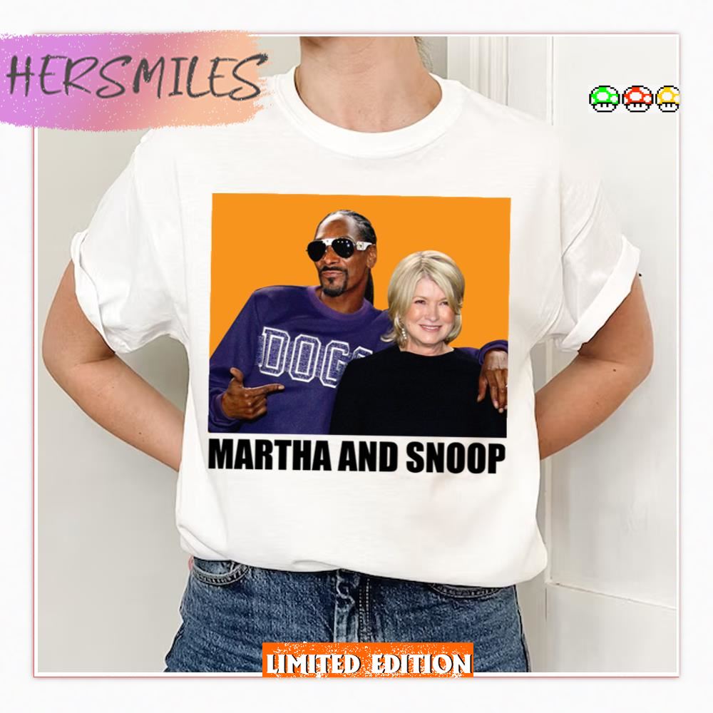Portrait Design Martha Stewart Snoop And Martha Sweatshirt Portrait Design Martha Stewart Snoop And Martha Sweatshirt