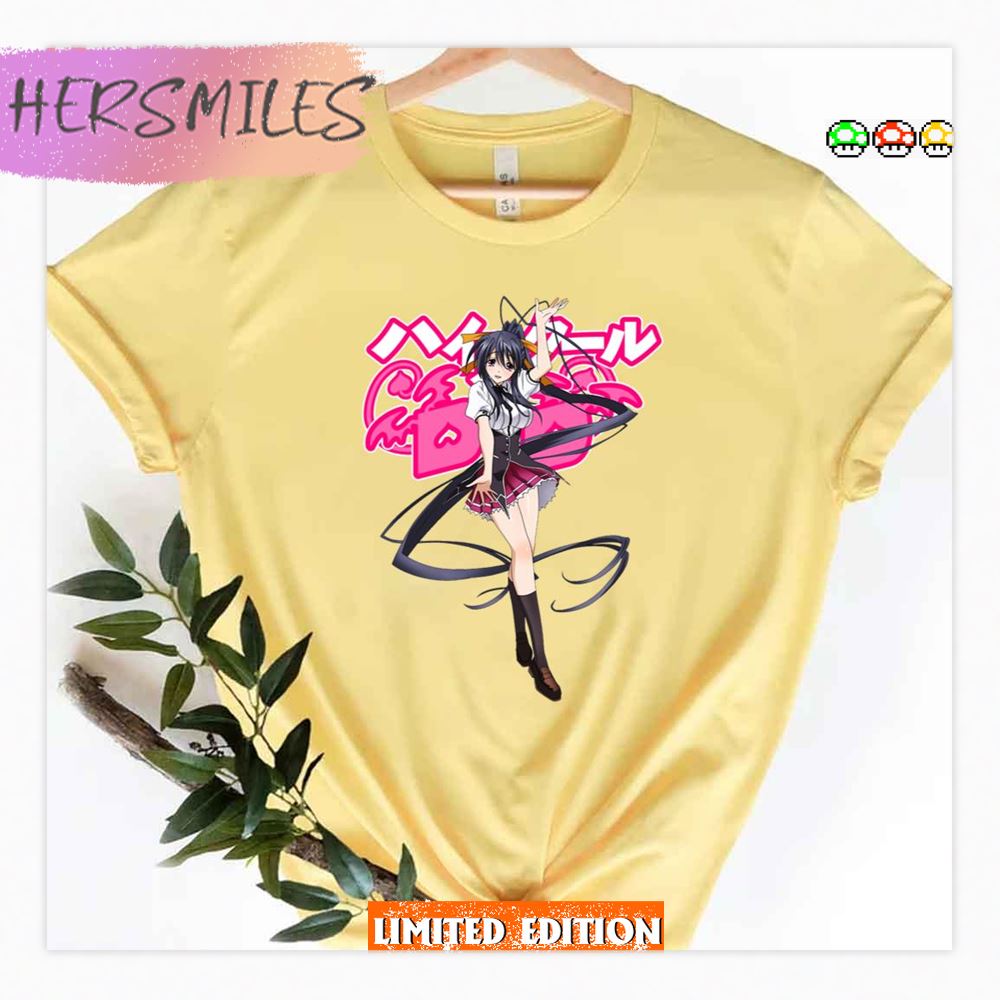 Pretty Girl Character Akeno Himejima High School Dxd Shirt