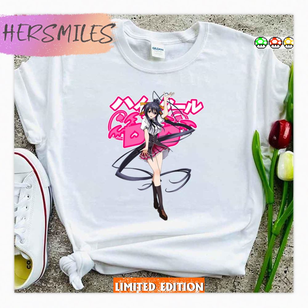 Pretty Girl Character Akeno Himejima High School Dxd Shirt Pretty Girl Character Akeno Himejima High School Dxd Shirt