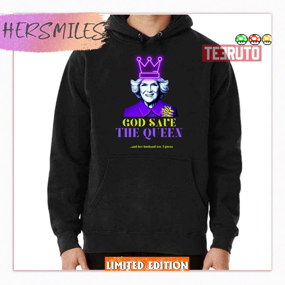Queen Camilla Coronation God Save The Queen And Her Husband King Charles Iii Shirt