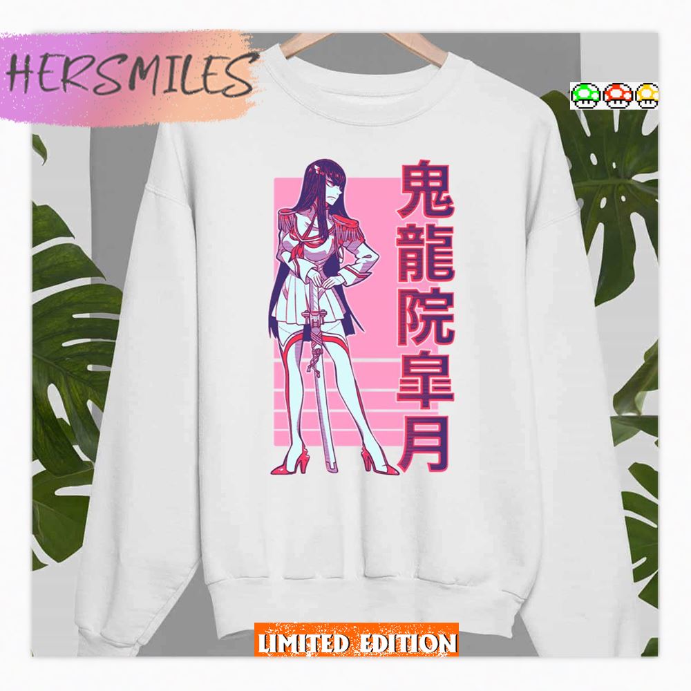 Queen Of Honnoji Satsuki Kiryuin Kill La Kill Manga Artwork Shirt Queen Of Honnoji Satsuki Kiryuin Kill La Kill Manga Artwork Shirt