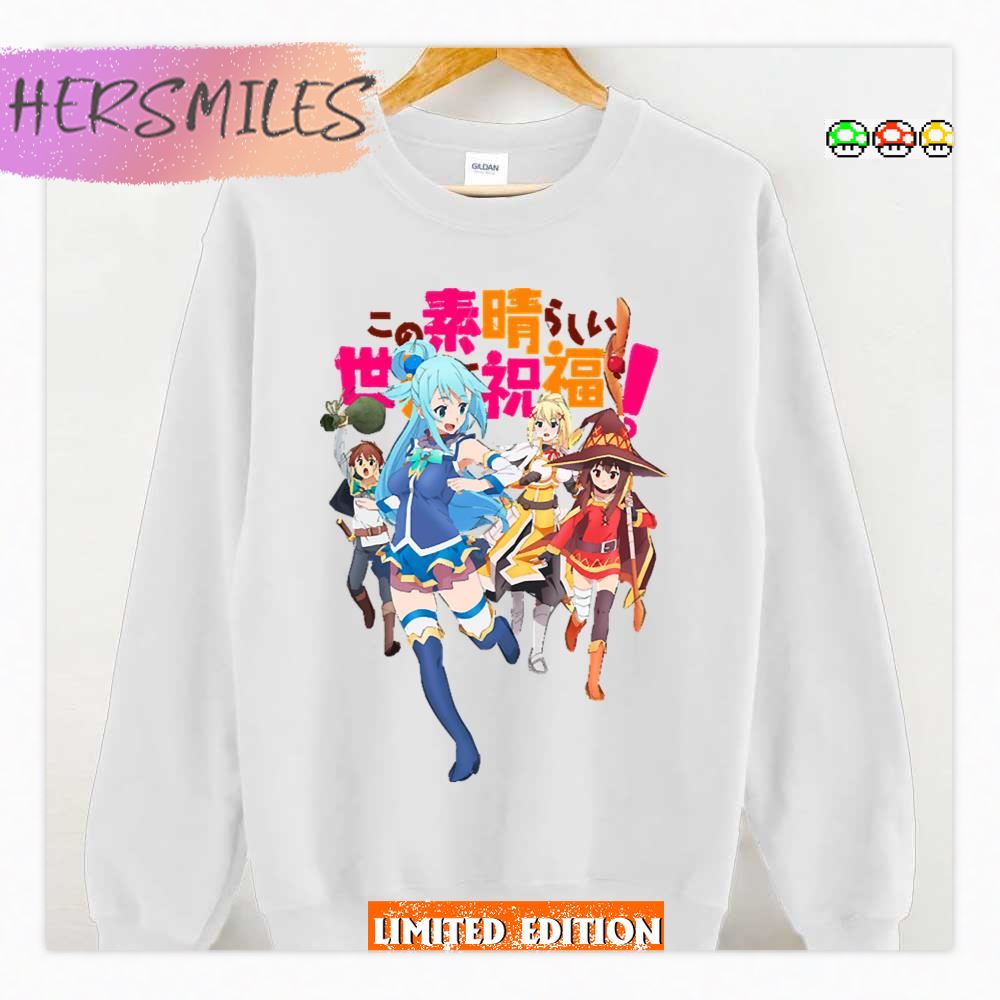 Runing Konosuba Shirt Runing Konosuba Shirt