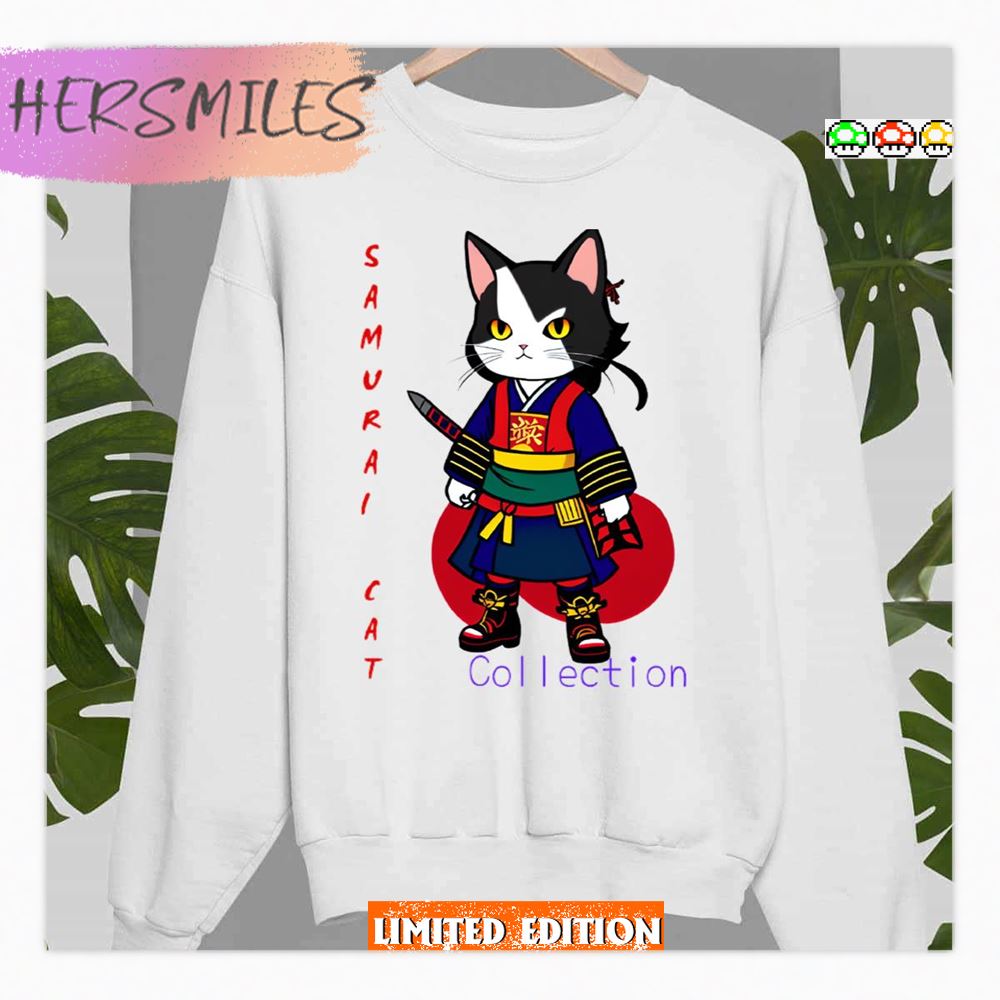 Samurai Cats Collection Shirt Samurai Cats Collection Shirt