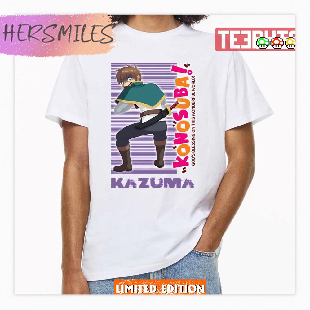 Satou Kazuma The Billionare Adventurer Konosuba Shirt