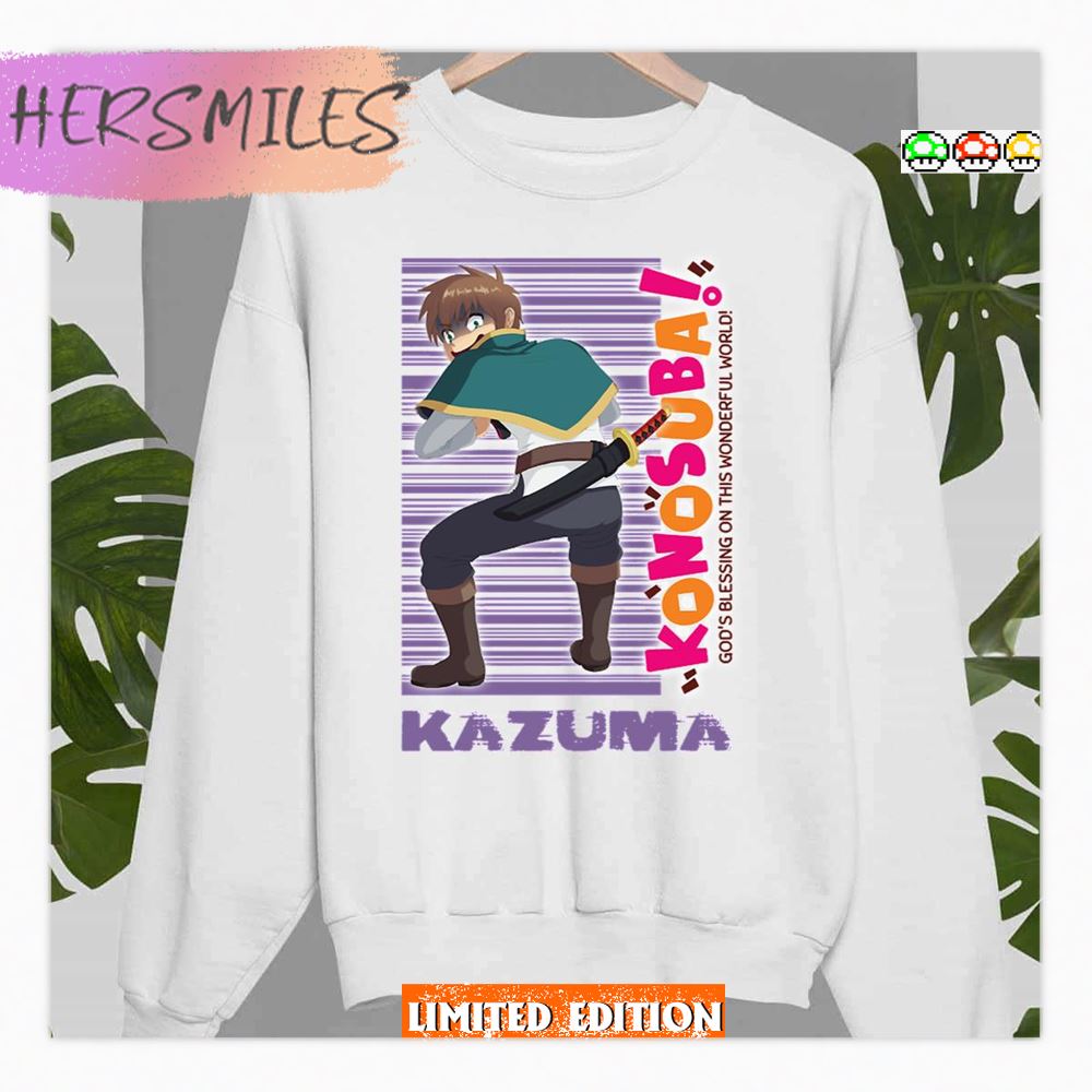 Satou Kazuma The Billionare Adventurer Konosuba Shirt Satou Kazuma The Billionare Adventurer Konosuba Shirt