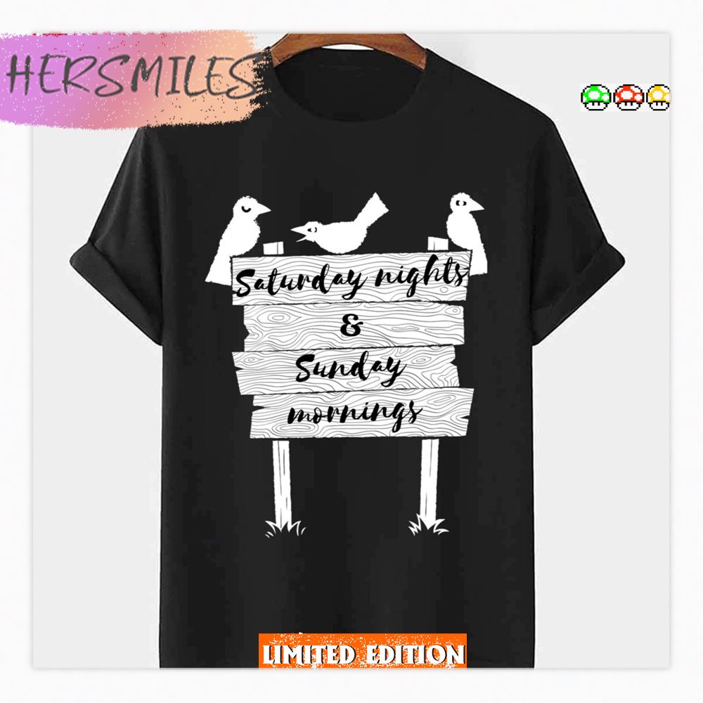 Saturday Nights And Sunday Mornings Counting Crows Band Shirt