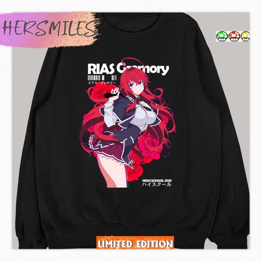 Say Hi Rias Gremory High School Dxd Shirt
