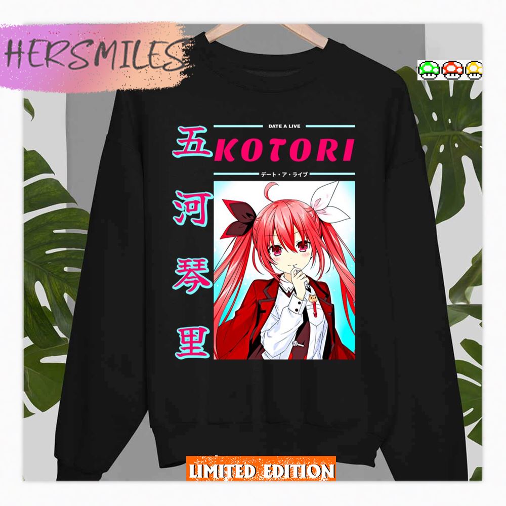 Shido's Foster Sister Kotori Itsuka Anime Shirt Shido's Foster Sister Kotori Itsuka Anime Shirt