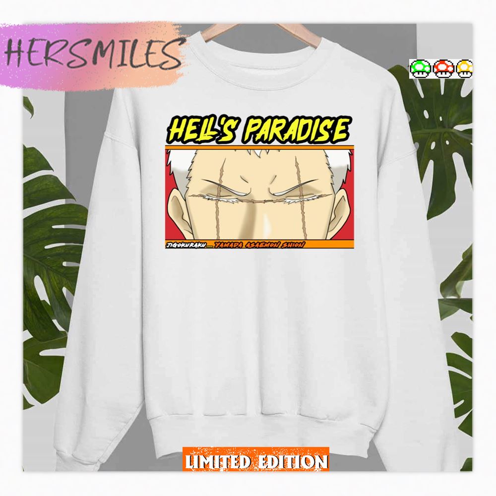 Shion Jigokuraku Yamada Asaemon Hell's Paradise Jigokuraku Shirt Shion Jigokuraku Yamada Asaemon Hell's Paradise Jigokuraku Shirt