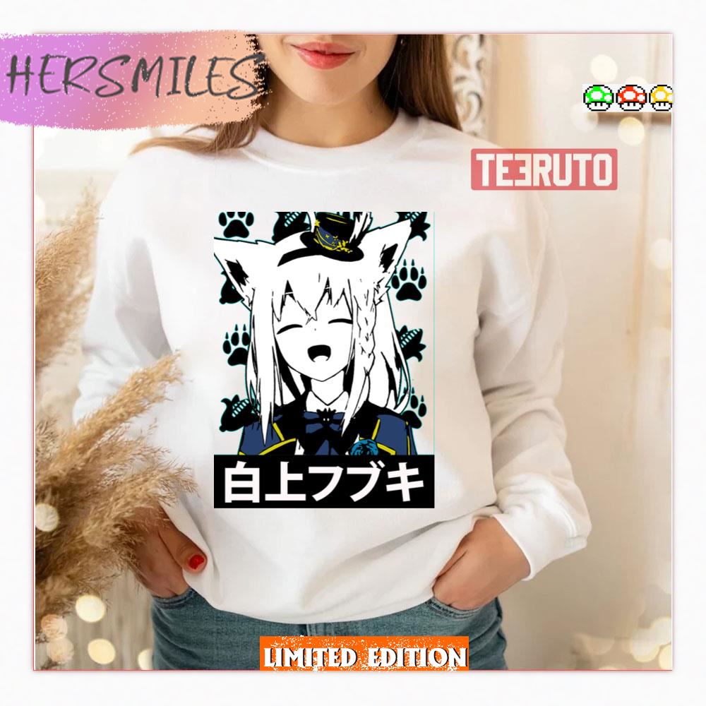 Shirakami Fubuki Smile Friend Hololive Shirt Shirakami Fubuki Smile Friend Hololive Shirt