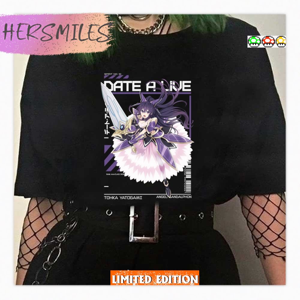 Spirit No 10 Tohka Yatogami Date A Live Shirt Spirit No 10 Tohka Yatogami Date A Live Shirt