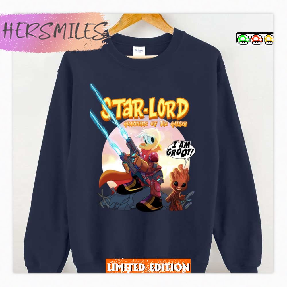 Star Lord Donald Duck Guardians Of The Galaxy Shirt Star Lord Donald Duck Guardians Of The Galaxy Shirt