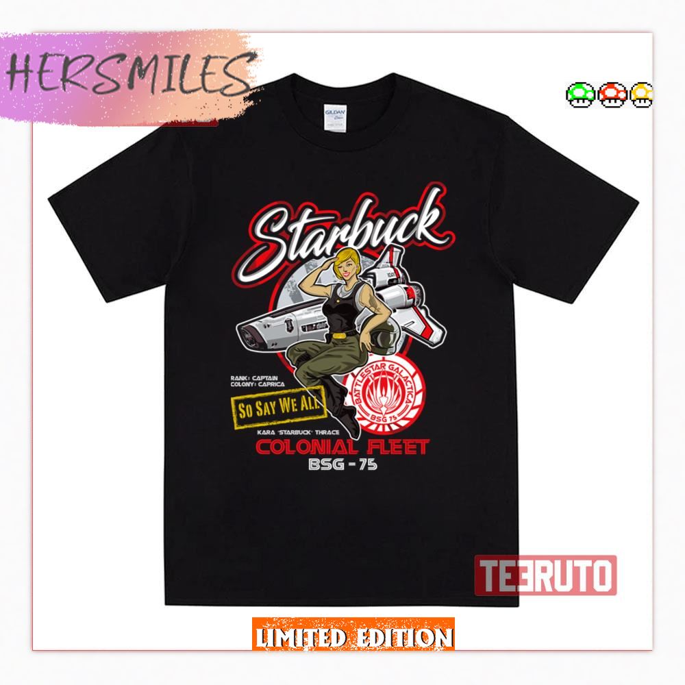 Starbuck Colonial Fleet Pilots Shirt