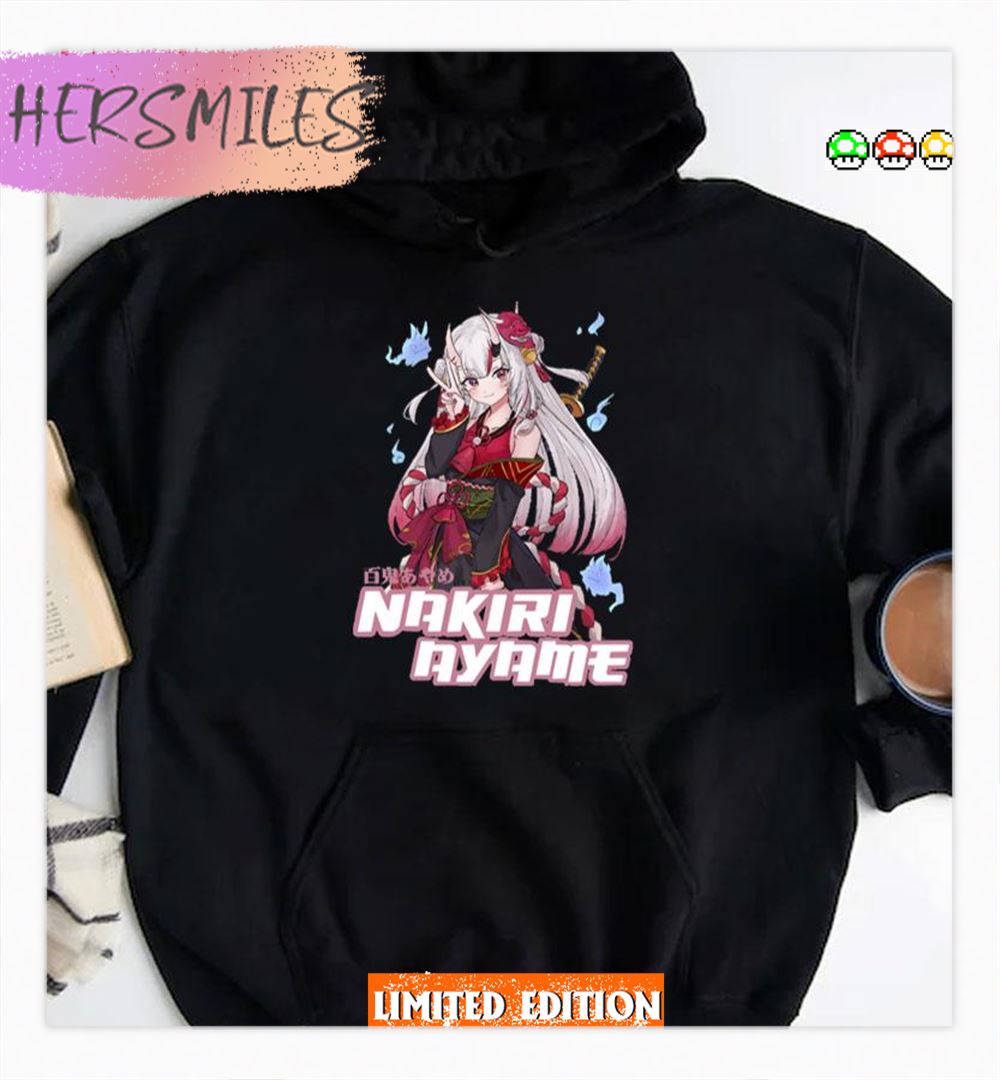 Strong Girl Nakiri Ayame Hololive Shirt