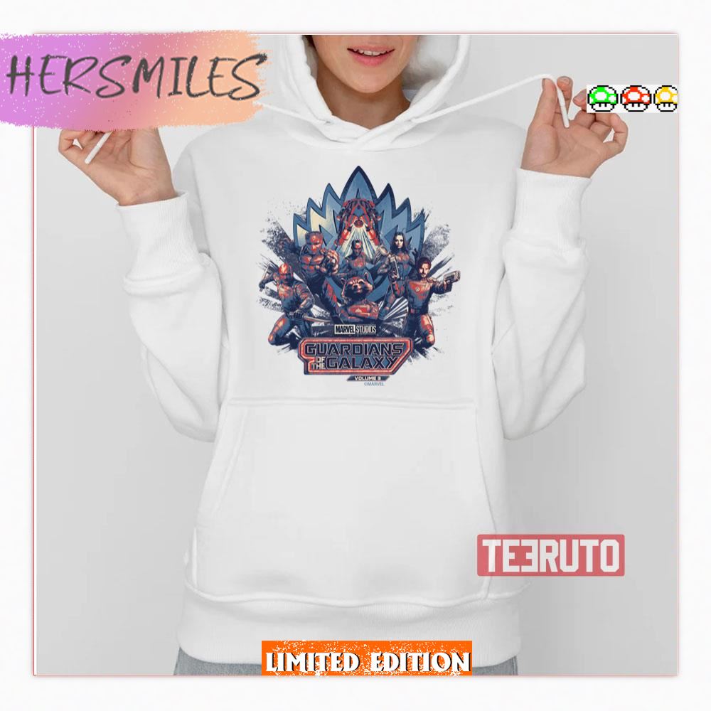 Team Charge With Logo Guardians Of The Galaxy Shirt
