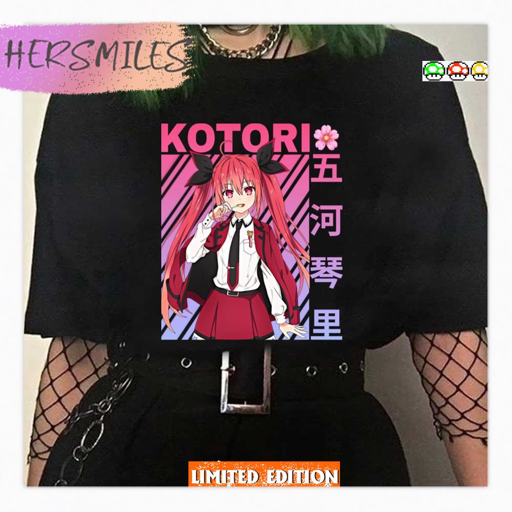 The Commander Of The Fraxinus Airship Kotori Itsuka Cute Art Shirt The Commander Of The Fraxinus Airship Kotori Itsuka Cute Art Shirt