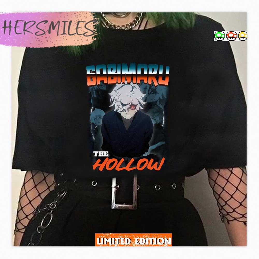 The Hollow Hell's Paradise Gabimaru Vintage Bootleg 90s Design Shirt The Hollow Hell's Paradise Gabimaru Vintage Bootleg 90s Design Shirt