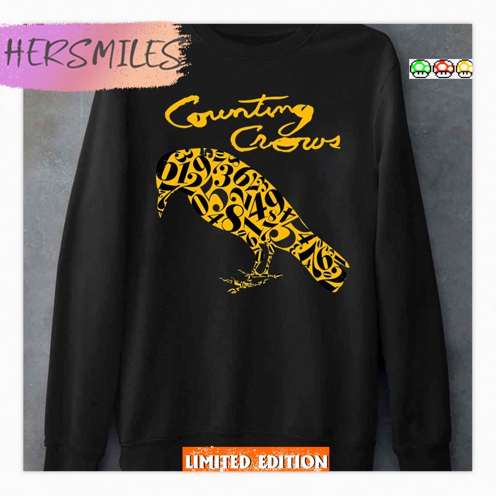 The Numbers Counting Crows Rock Band Shirt The Numbers Counting Crows Rock Band Shirt