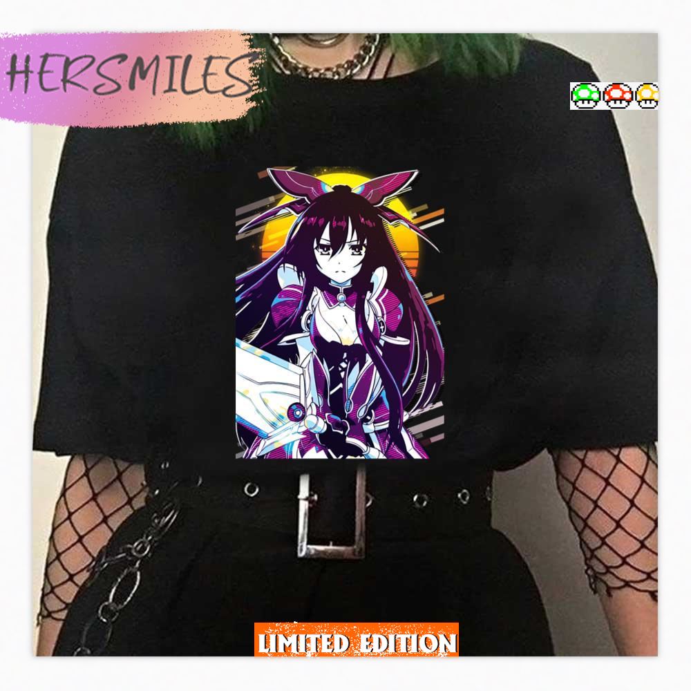 Tohka Yatogami Date A Live Neon Retro Fanart Shirt Tohka Yatogami Date A Live Neon Retro Fanart Shirt