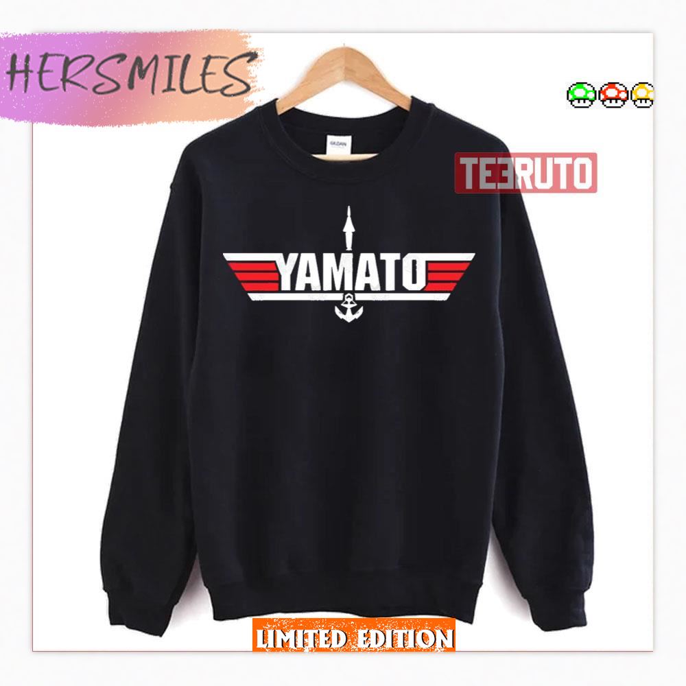 Top Yamato Top Gun Parody Star Blazers Shirt Top Yamato Top Gun Parody Star Blazers Shirt