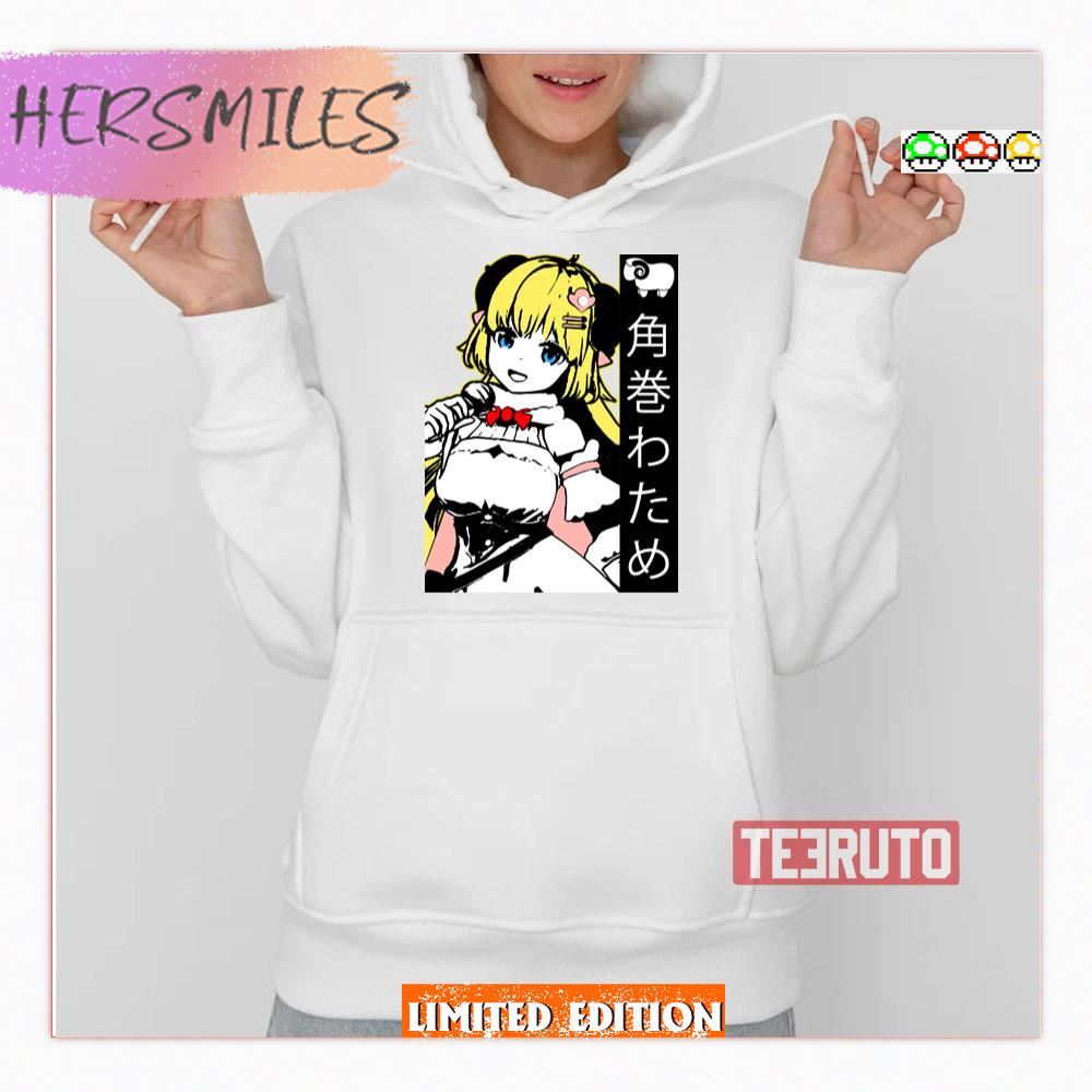 Tsunomaki Watame Anime Girl Hololive Shirt