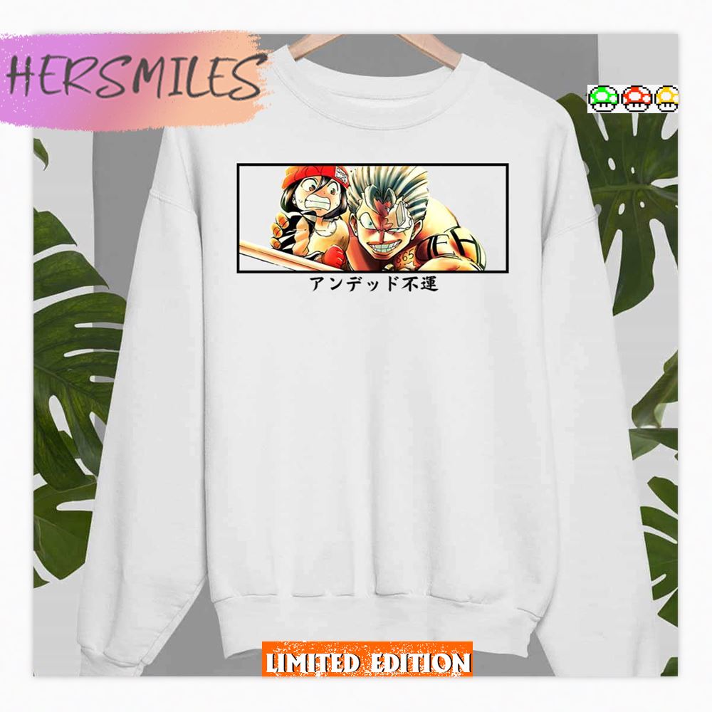 Undead Unluck In Japanese Amazing Artwork Shirt Undead Unluck In Japanese Amazing Artwork Shirt