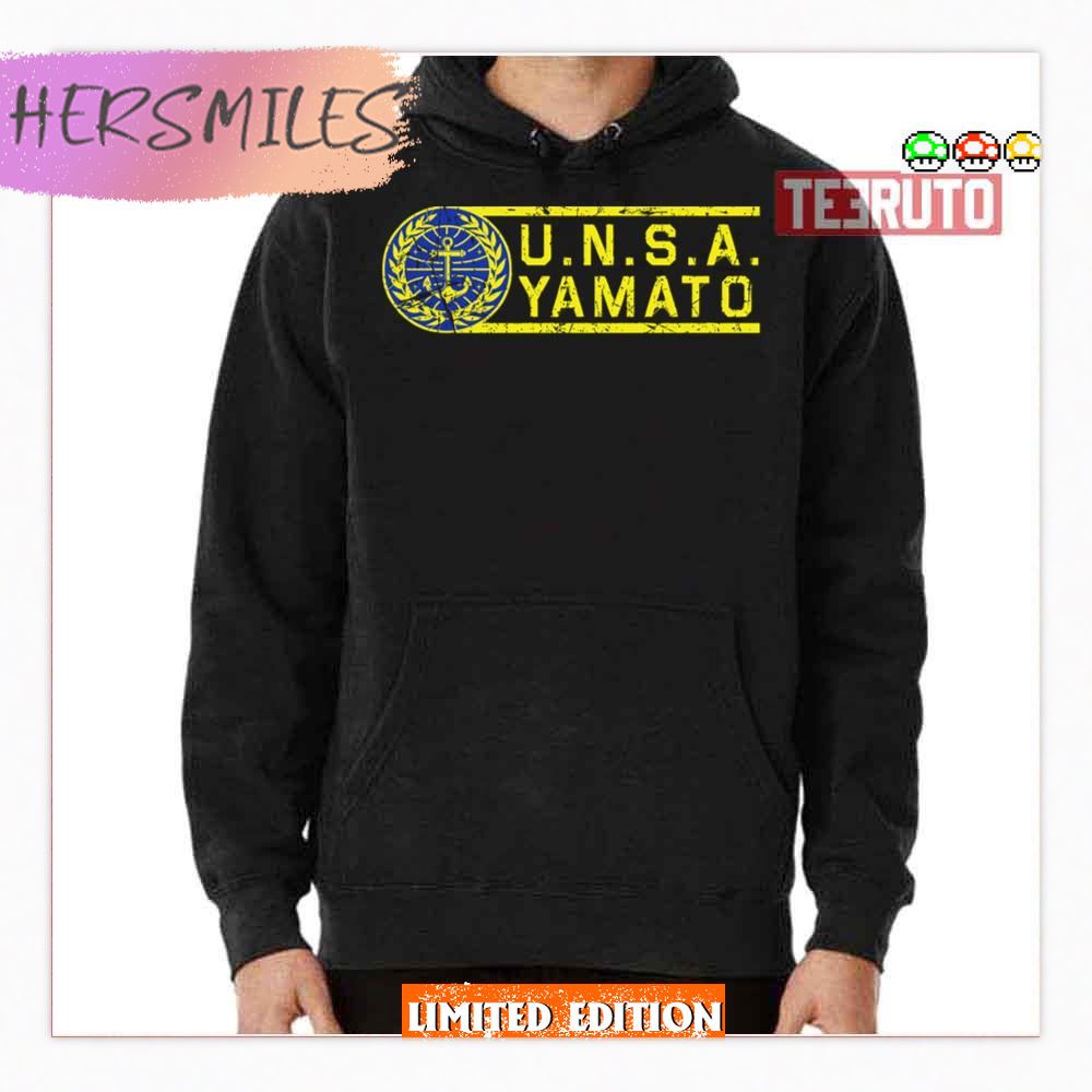 Unsa Yamato Crew Weathered Star Blazers Shirt