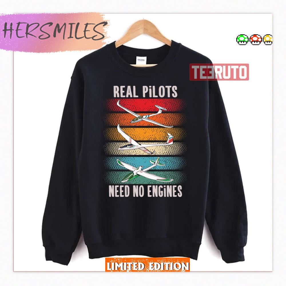 Vintage Sailplane Pilot Gliding For Gliders Shirt Vintage Sailplane Pilot Gliding For Gliders Shirt