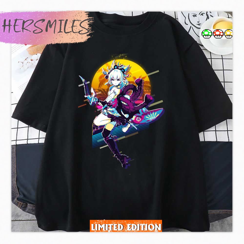 Yoimiya Genshin Impact 80s Retro Shirt