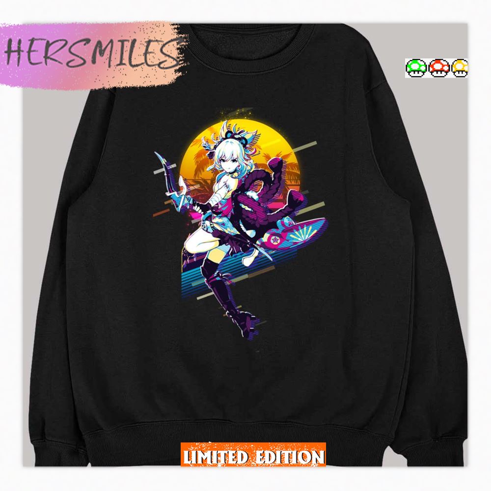 Yoimiya Genshin Impact 80s Retro Shirt