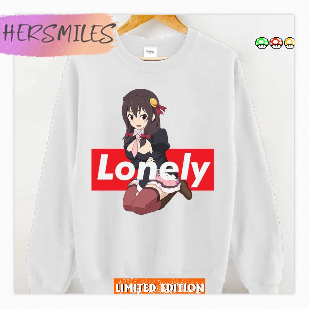 Yunyun Lonely Konosuba Series Shirt Yunyun Lonely Konosuba Series Shirt