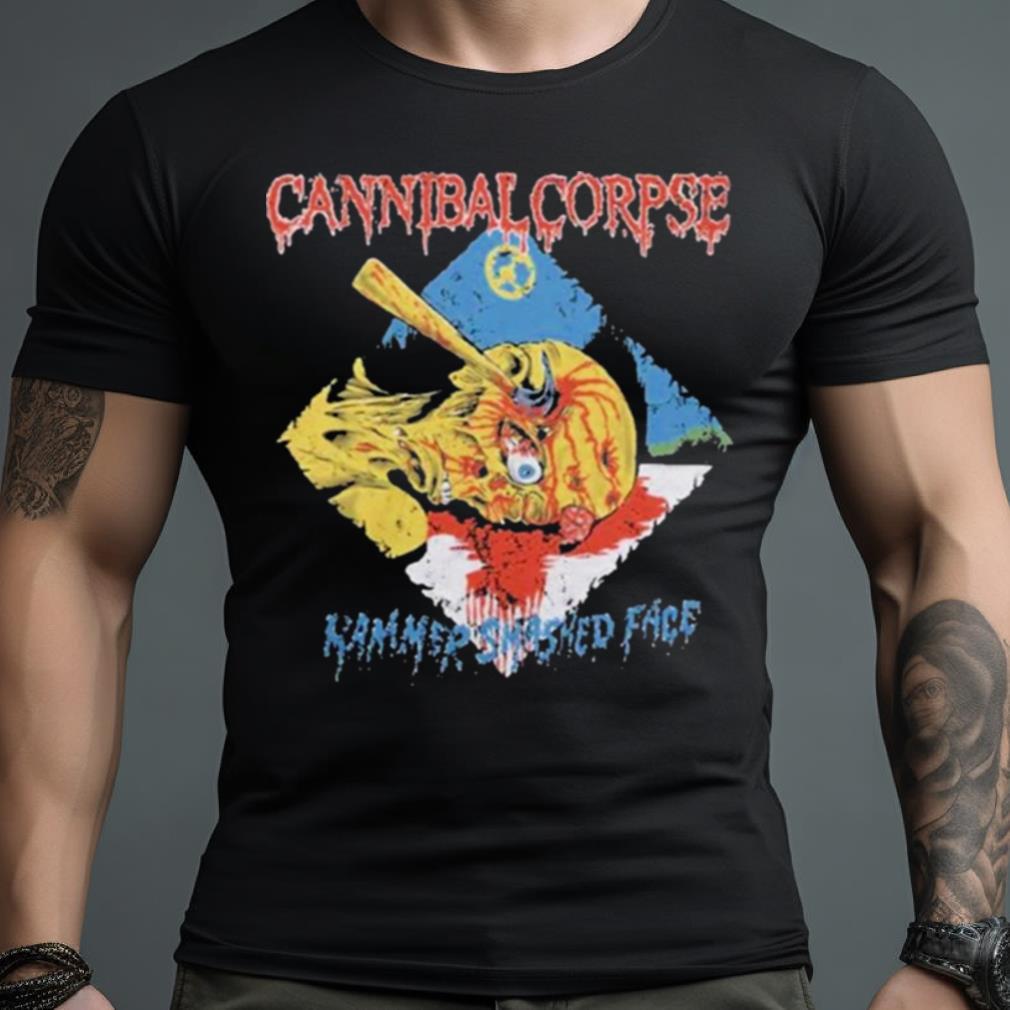 Cannibal Corpse Merch Hammer Smashed Face Shirt Hersmiles