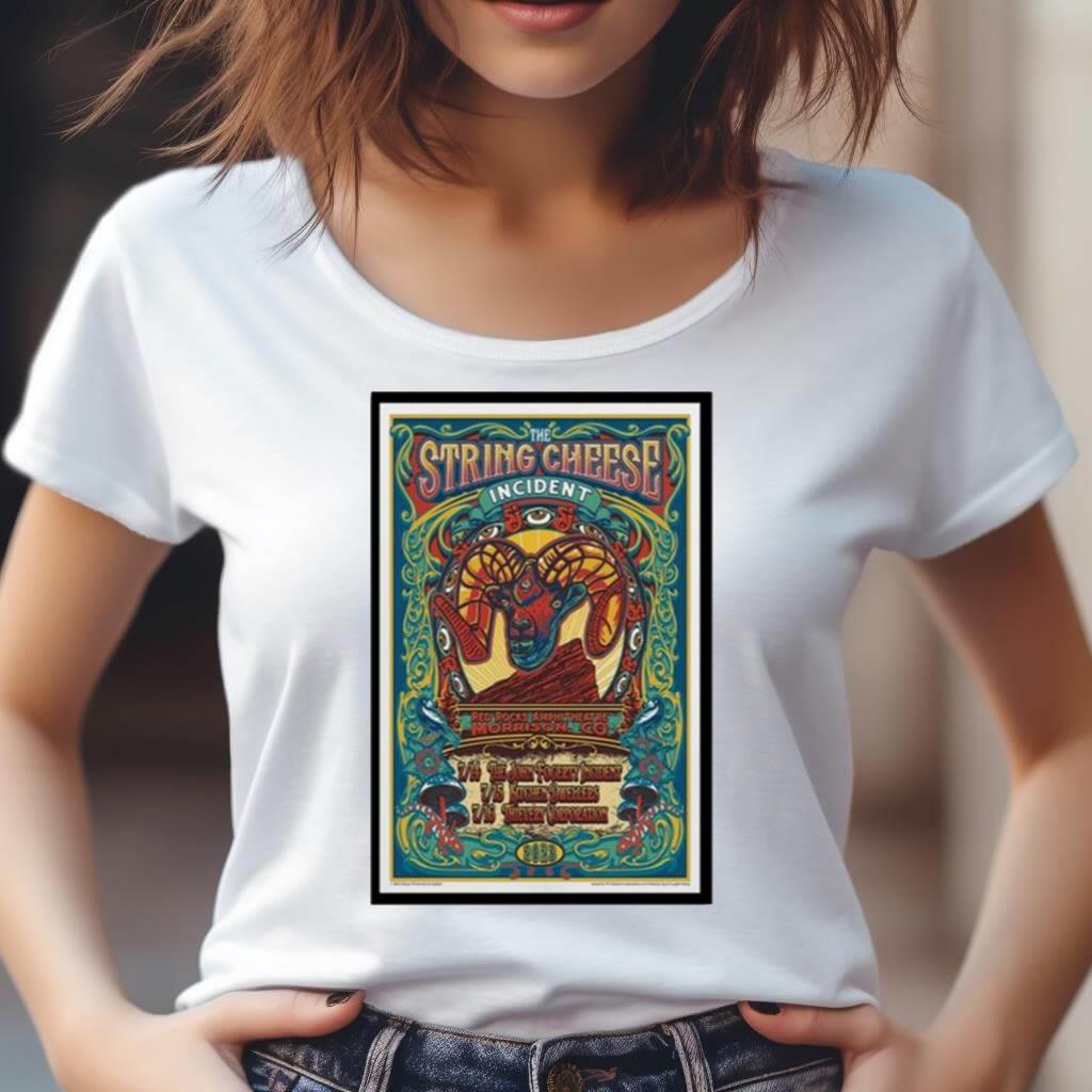 The String Cheese Incident Red Rocks Morrison Co Poster Shirt