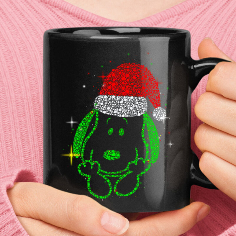 Christmas Light Decoration Adorable Snoopy Mug